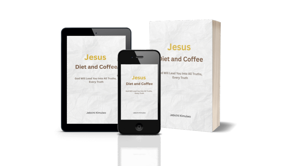 jesus diet coffe 3d cover mockup